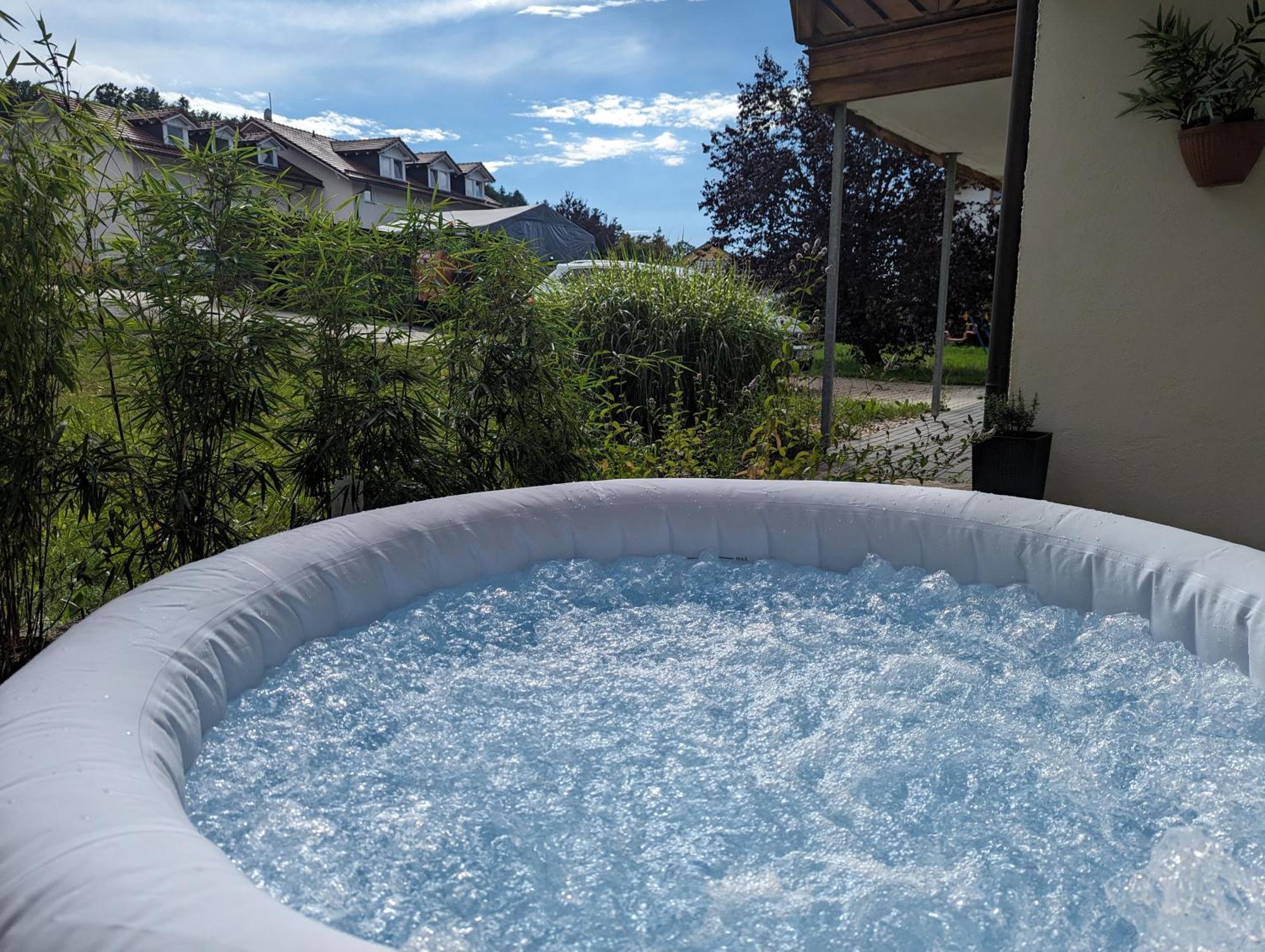 Fewo Goldstueck Mit Privatem Spa Und Whirlpool Grafenau  Luaran gambar